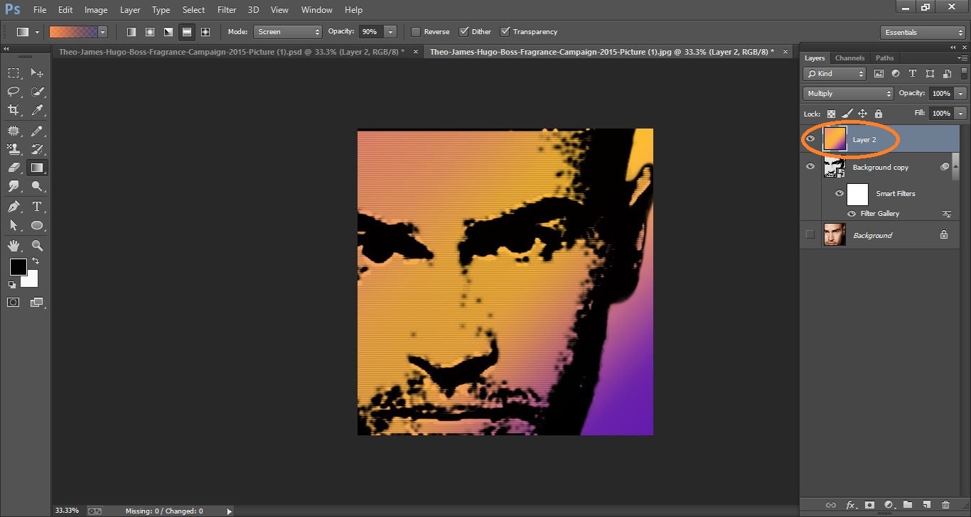 How to Pop Art Stamp Effect- in Photoshop manipulation