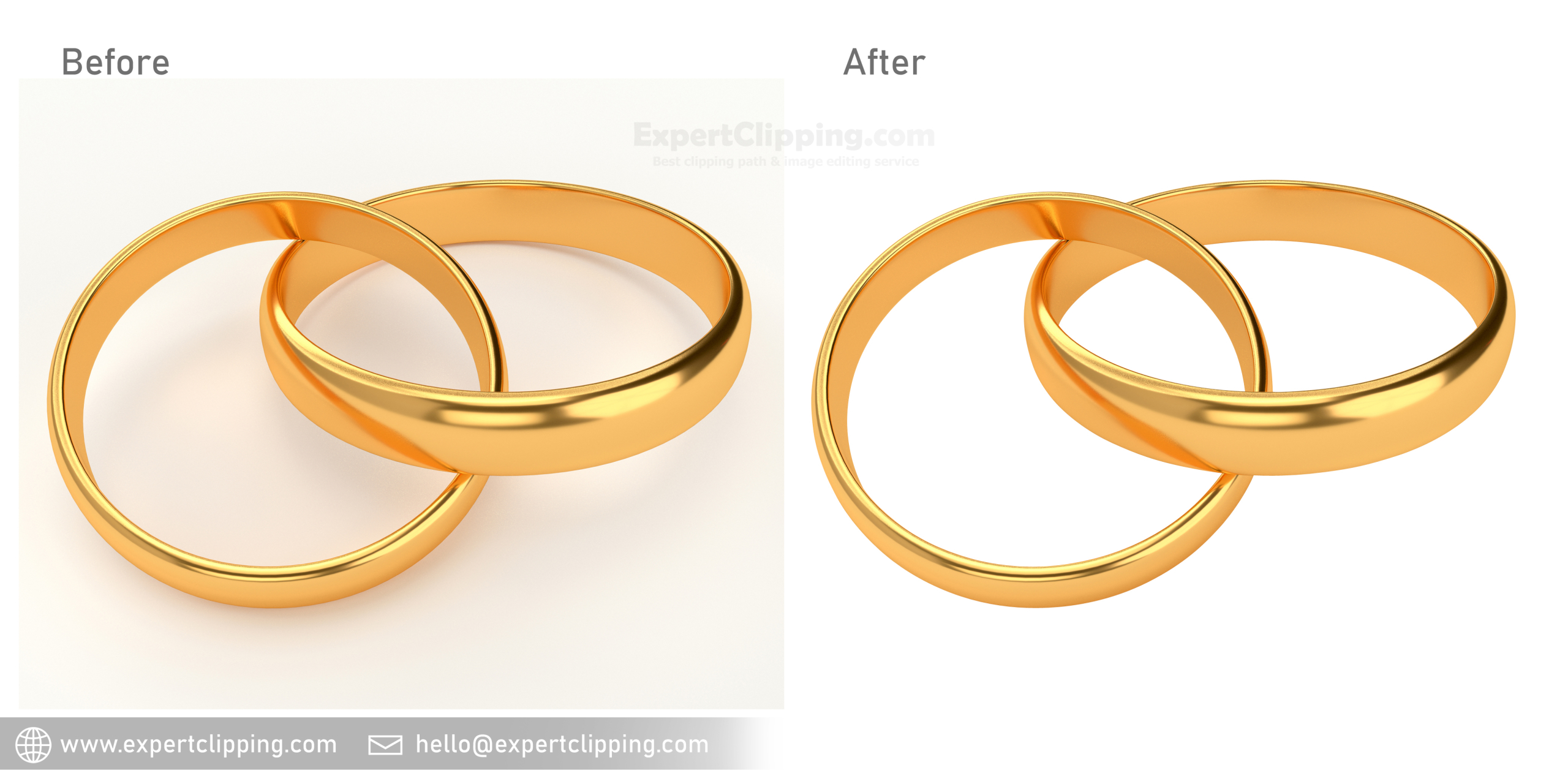 clipping path for luxury product image