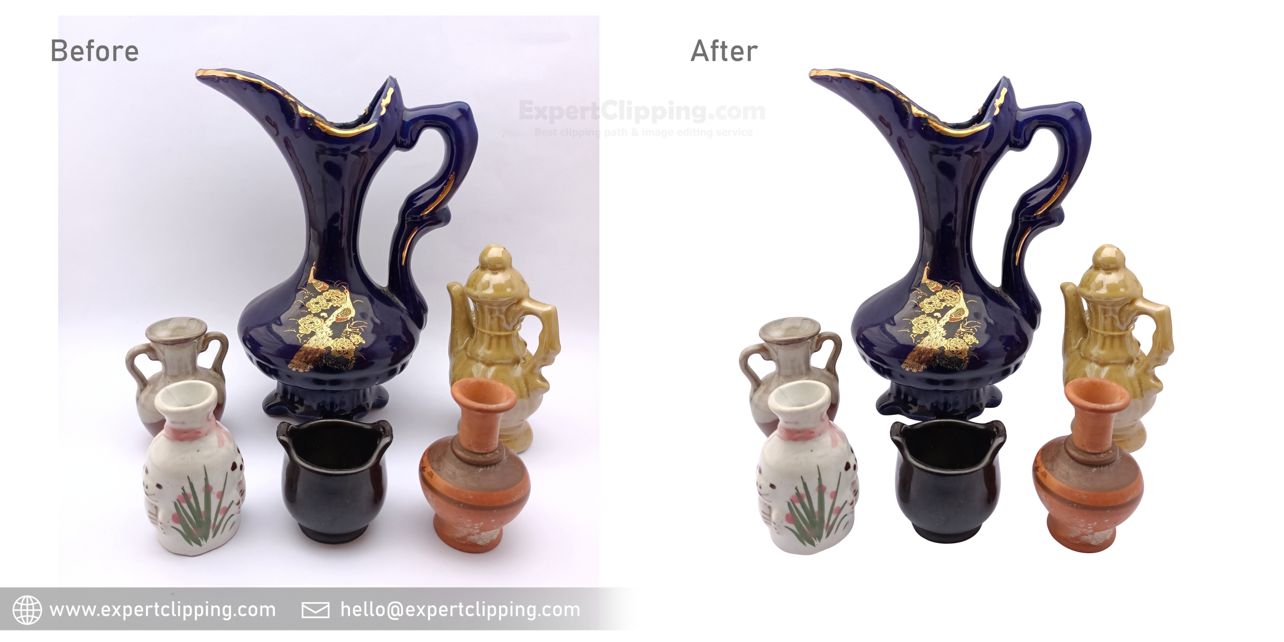 clipping path for luxury products examples