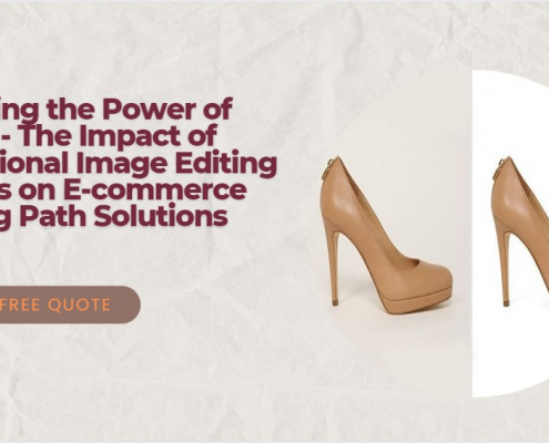E-commerce image editing services