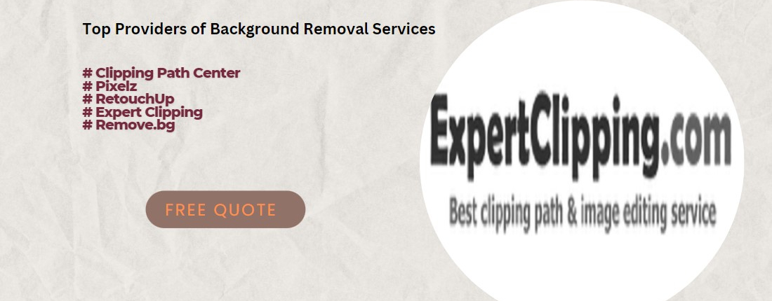 Professional Background Removal Services Providers