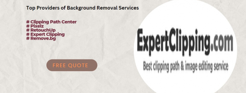 Professional Background Removal Services Providers