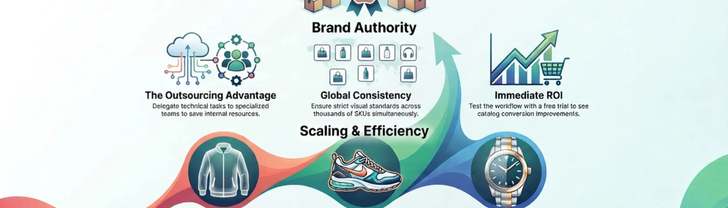 Professional Image Workflow Infographic