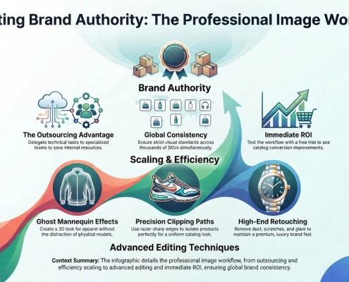 Professional Image Workflow Infographic