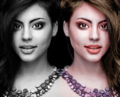 How To Colorize Black and White Image In Photoshop